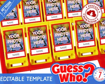 guess who template printable