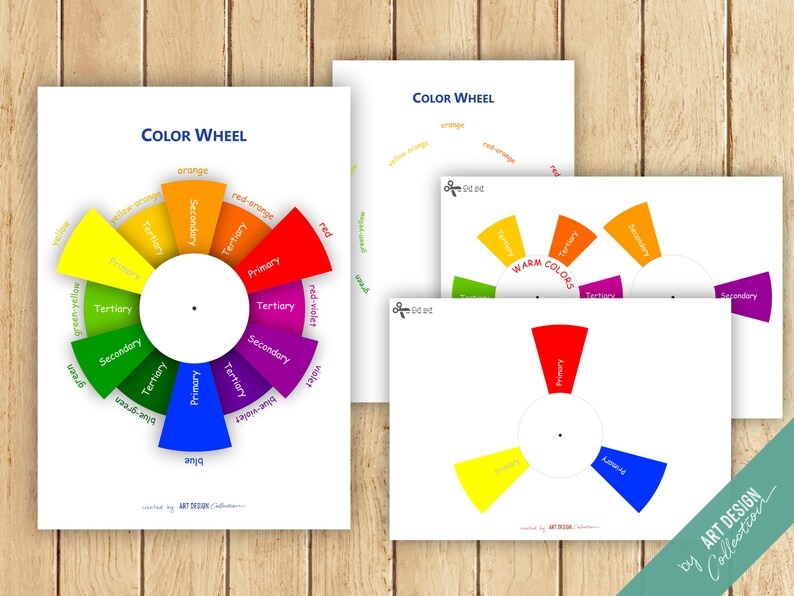 COLOR Theory Busy Book Printable Preschool Activity Homeschool ...