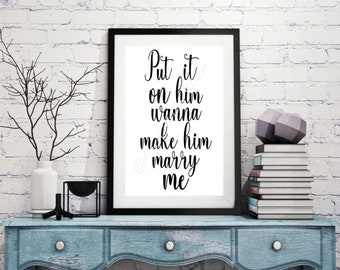 Wanna Marry Me For Etsy