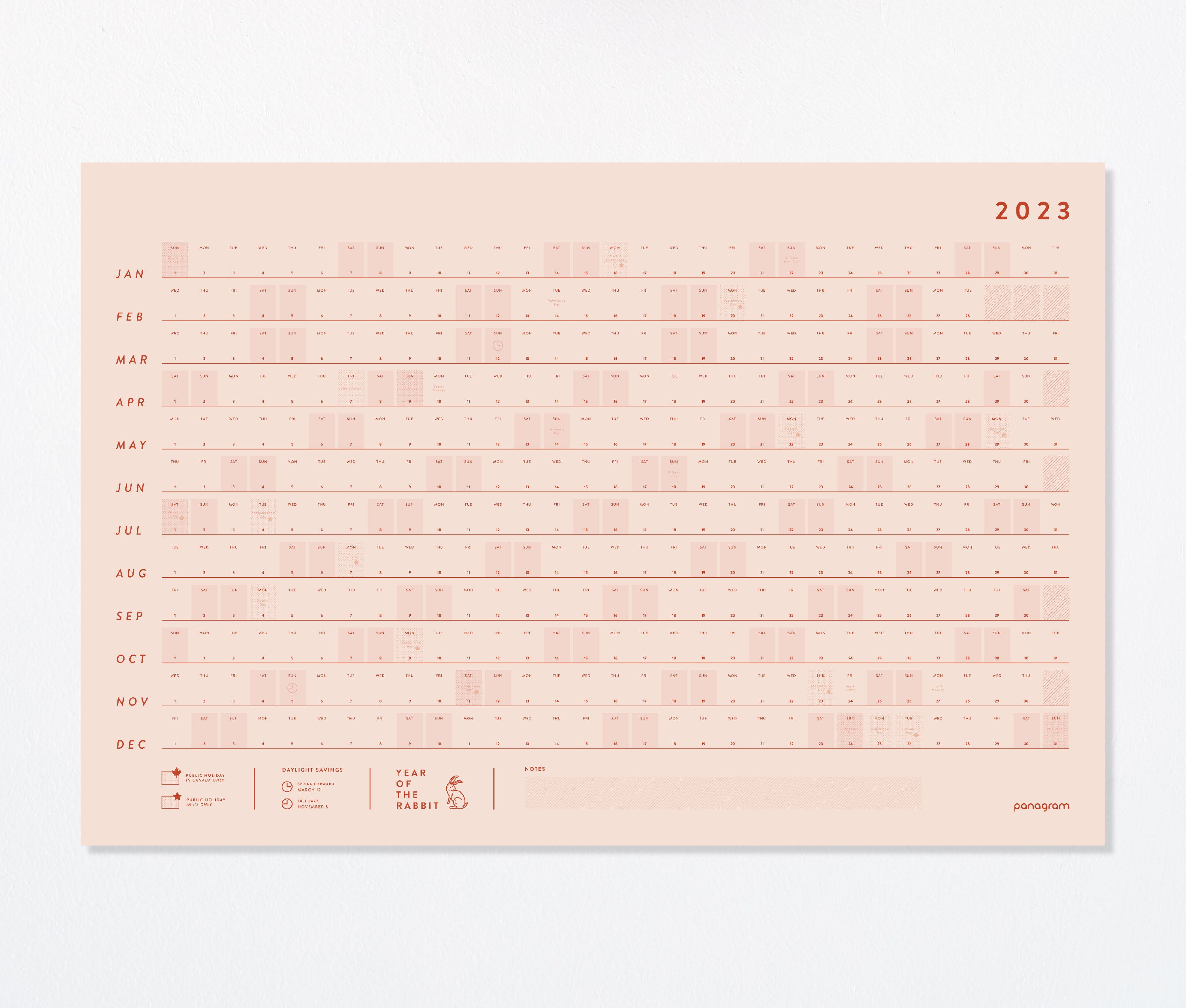 Big Ass Calendar - Etsy Ireland