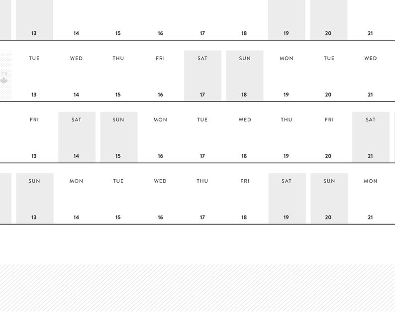 2026 Large Wall Calendar | Full Year Calendar for Planners and Creative ...