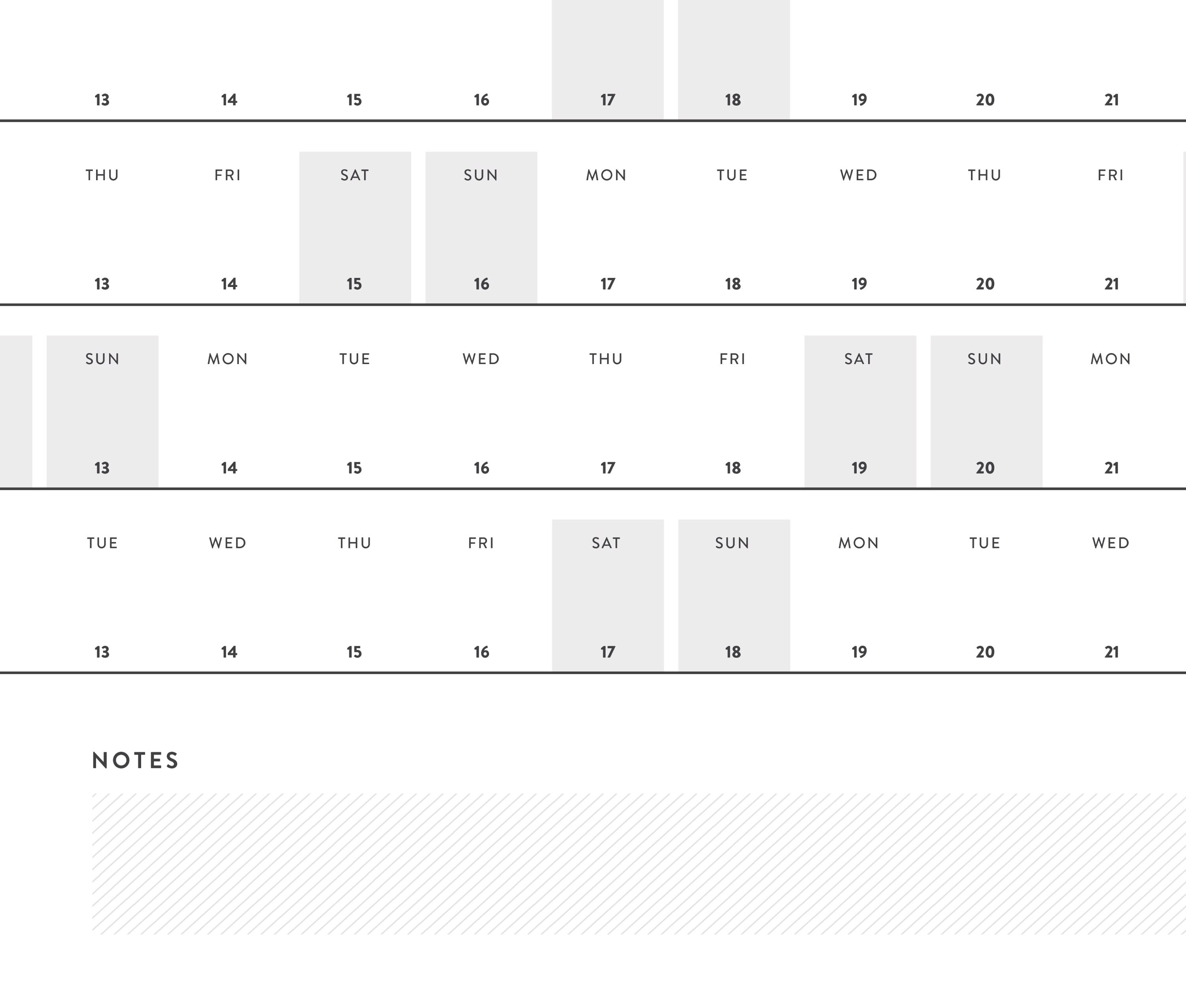2022 Large Wall Calendar Full Year Calendar For Planners And Etsy Canada