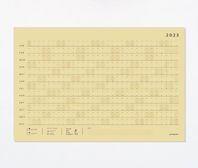 2023 Large Wall Calendar Full Year Calendar for Planners and - Etsy 2023 Large Wall Calendar Full Year Calendar for Planners and - Etsy