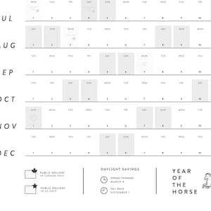 2026 Large Wall Calendar | Full Year Calendar For Planners and Creative Professionals | Office Planner | Content Calendar (White) image 2