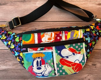 Ferris Fanny Pack/ Disney/ Mickey Mouse/ Ready to Ship/ Bum Bag/ Travel Bag/ Disneyworld