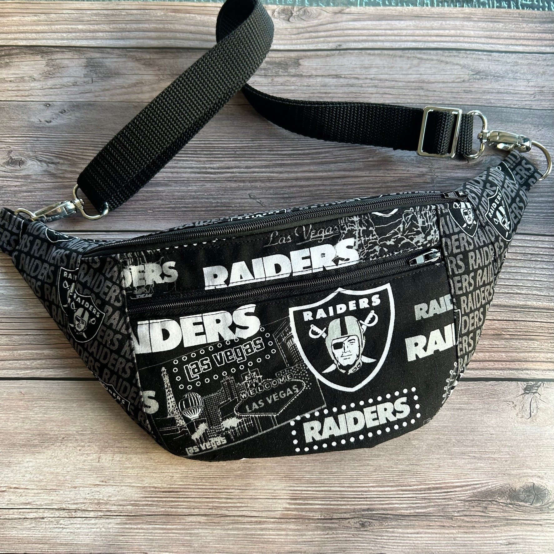 Ferris Fanny Pack Football Raiders Las Vegas Ready to Ship Travel Etsy Schweiz