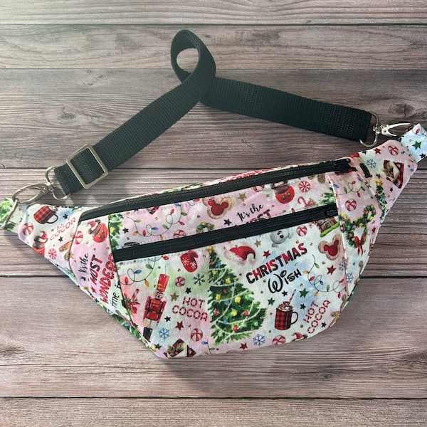 Ferris Fanny Pack/ Christmas/ Ready to Ship/ Bum Bag