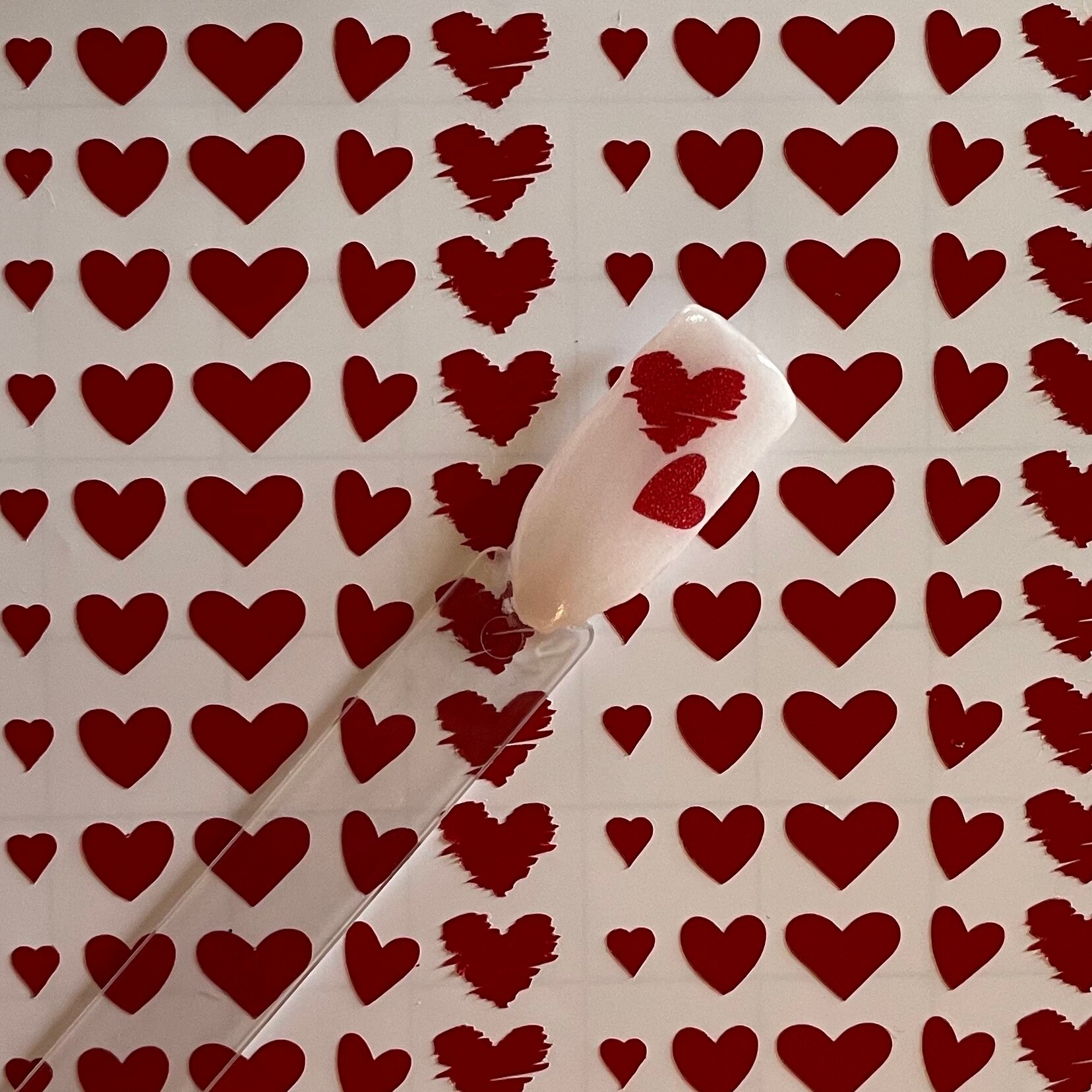 Heart Decals Etsy