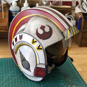 Luke Skywalker X-wing Helmet - Etsy 