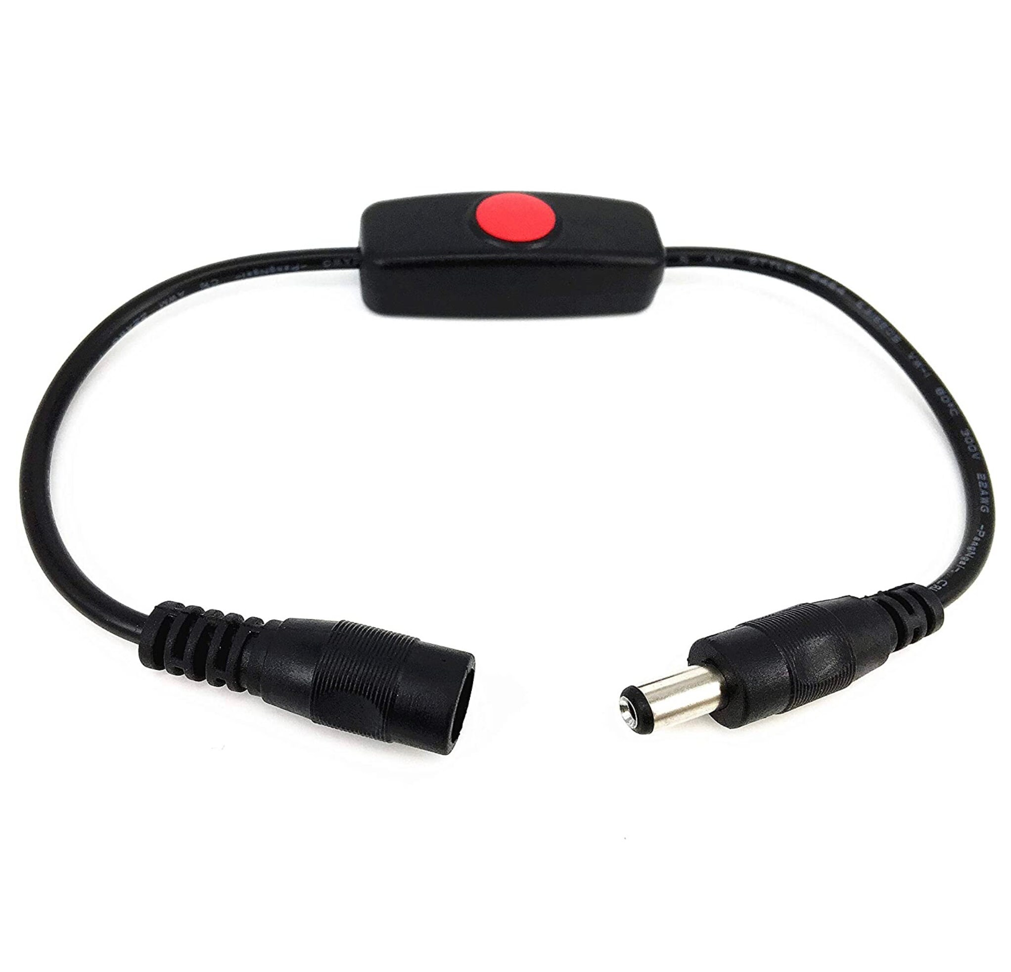 Inline onoff switch rated for 12 Volt service 5.5mm Barrel Etsy