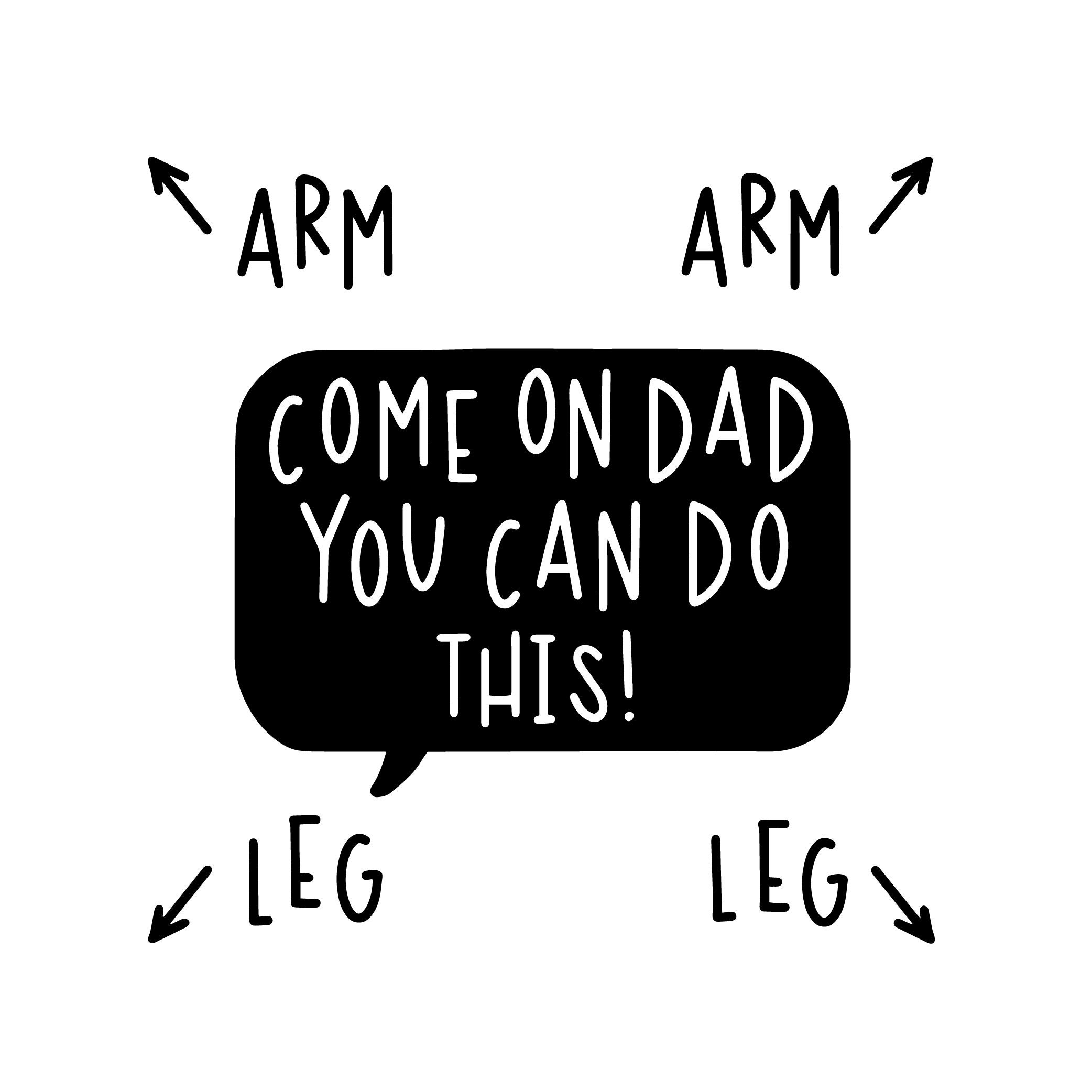 Download You Can Do This Dad SVG Funny Boy Girl Onesie Digital | Etsy