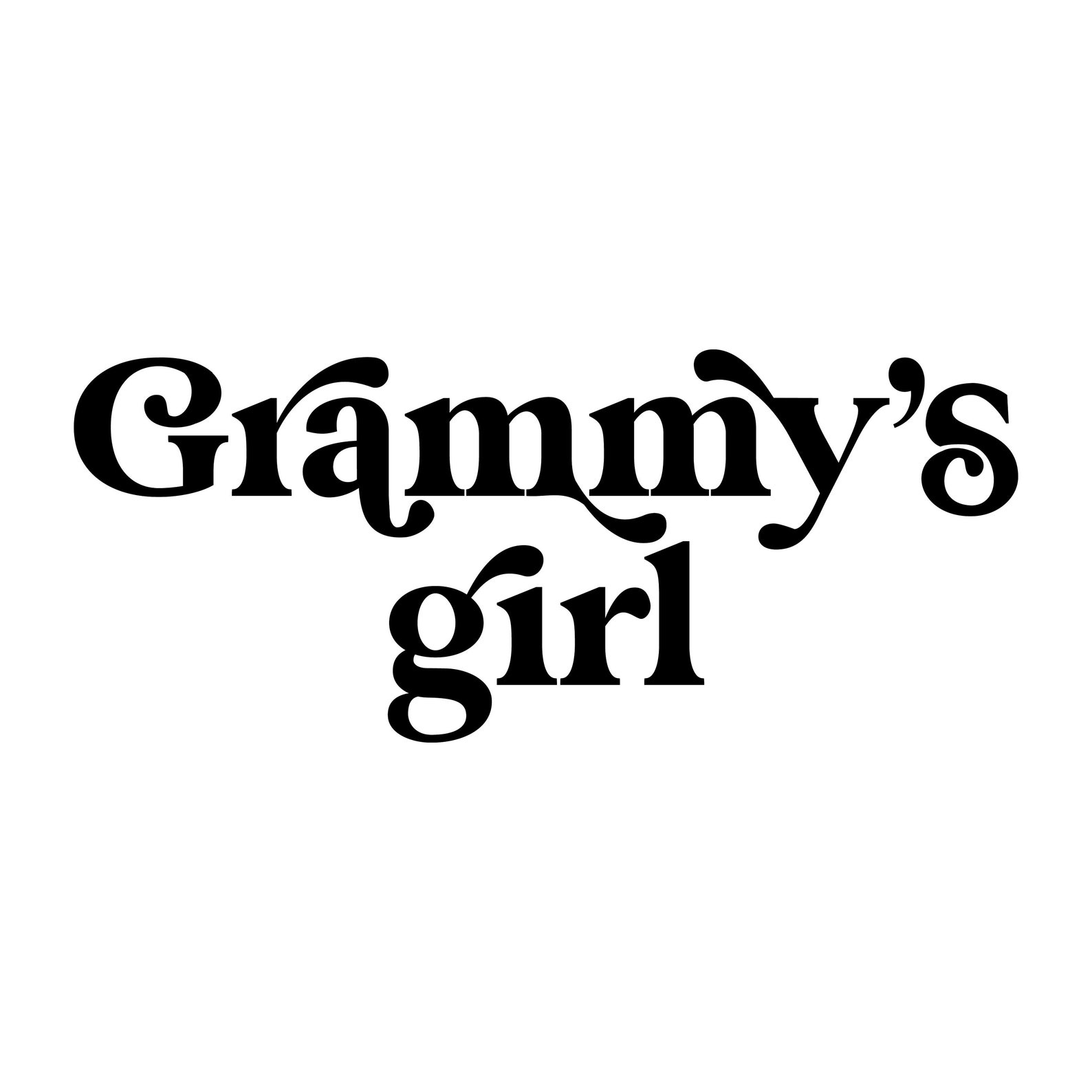 Grammy and Grammy's Girl SVG PNG Modern Grandma | Etsy
