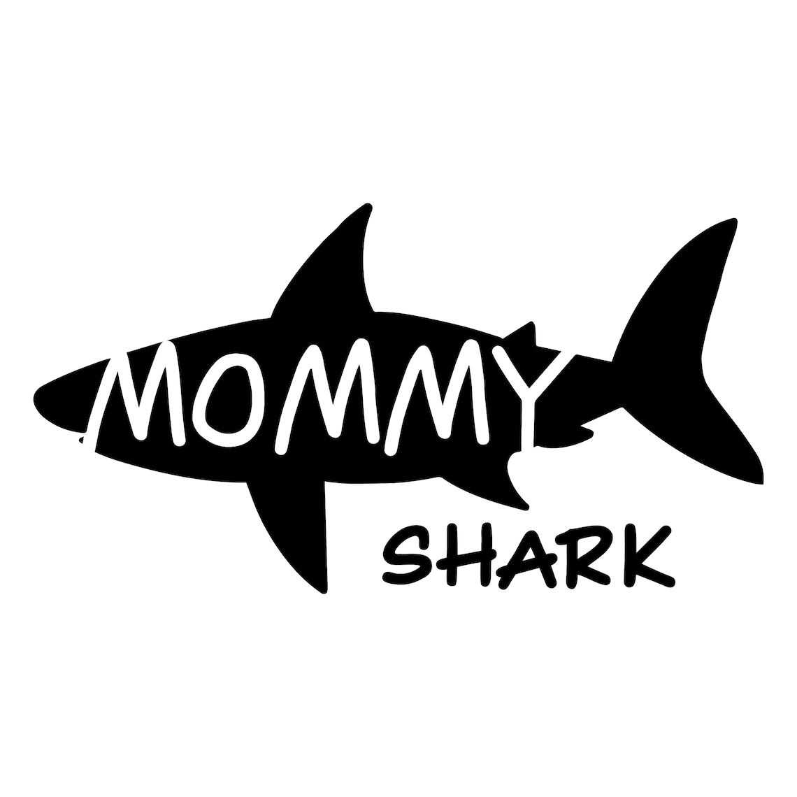 Mommy Shark SVG Summer Family Printables Digital Download Etsy