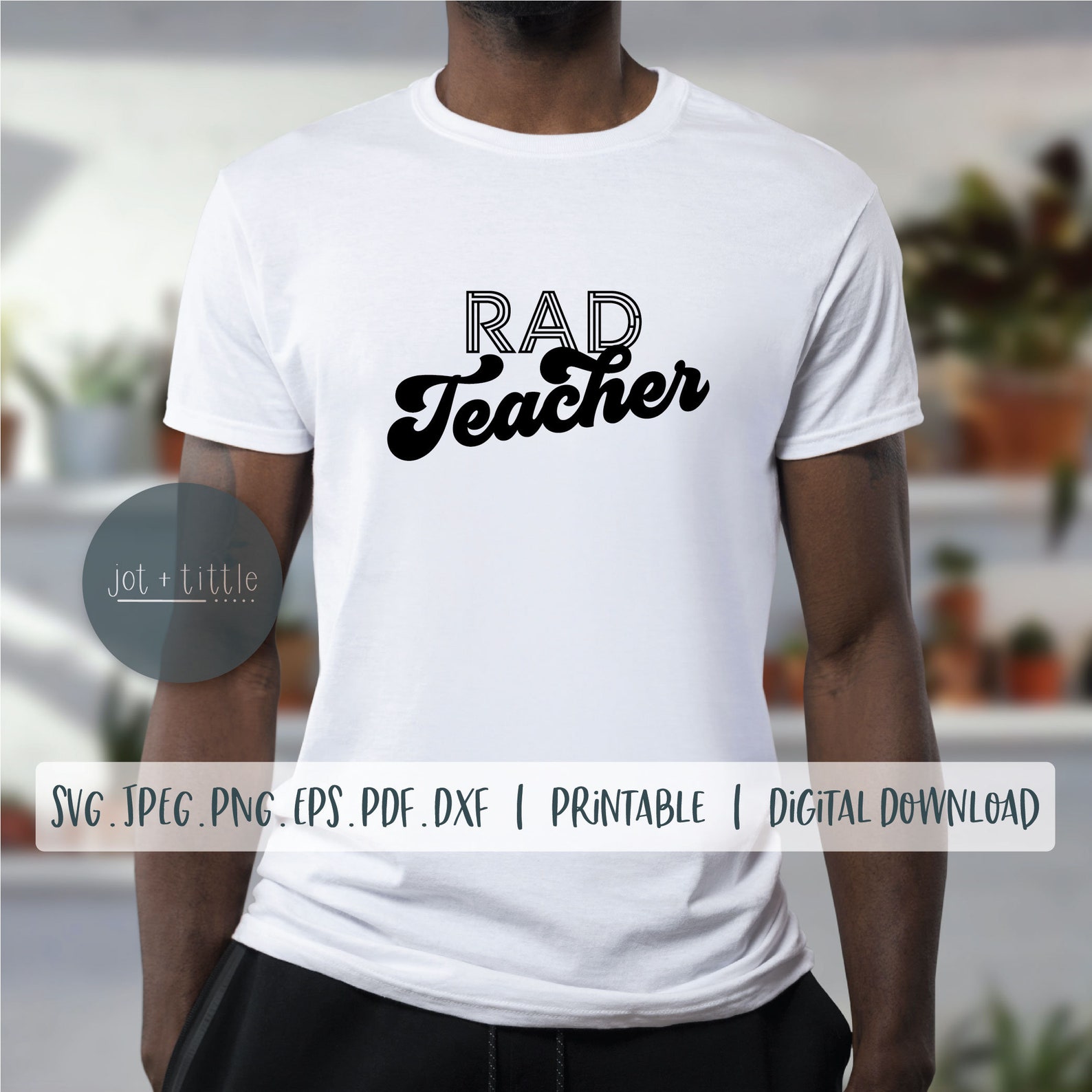 Download Rad Teacher SVG Retro Preschool Day Care Elementary ...