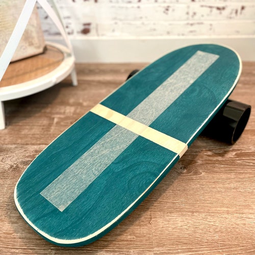 Balance Board With Two Rollers summa Time Balance Trainer Etsy