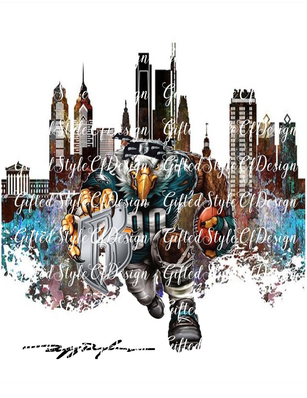 Eagle Ruff Rider PNG/JPG - Etsy