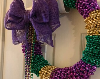 color block mardi gras sweater