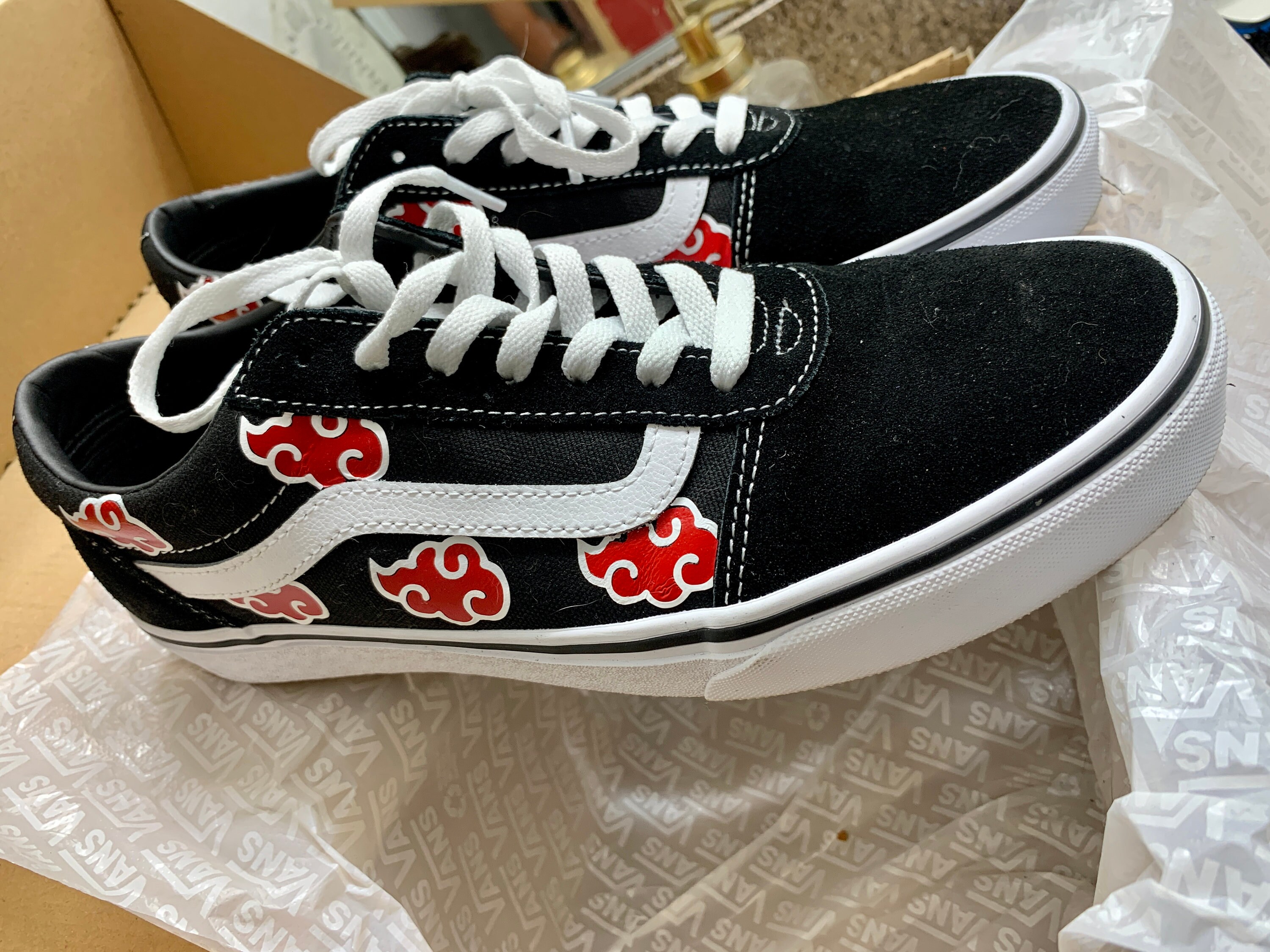 Vans old outlet skool sans lacet