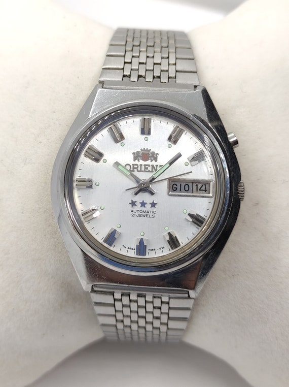 Vintage ORIENT Automatic 3 Star Watch Men