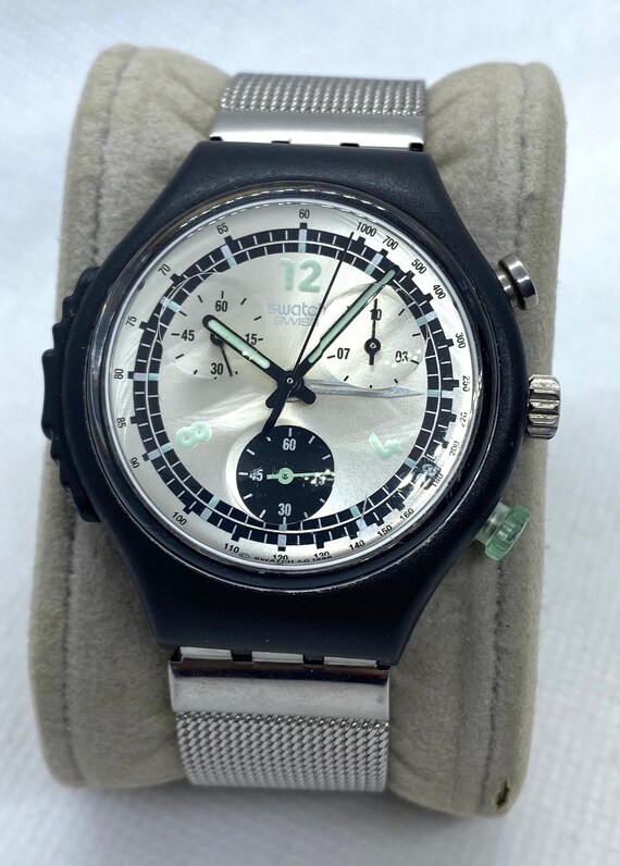 Vintage Swatch Chronograph Alarm SOB 401 Twinkling AG 1998 | Etsy Ireland