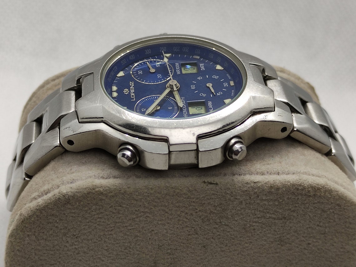 Lorenz Chronograph Rare Watch Mens Swiss ETA 251.265 Analog Etsy