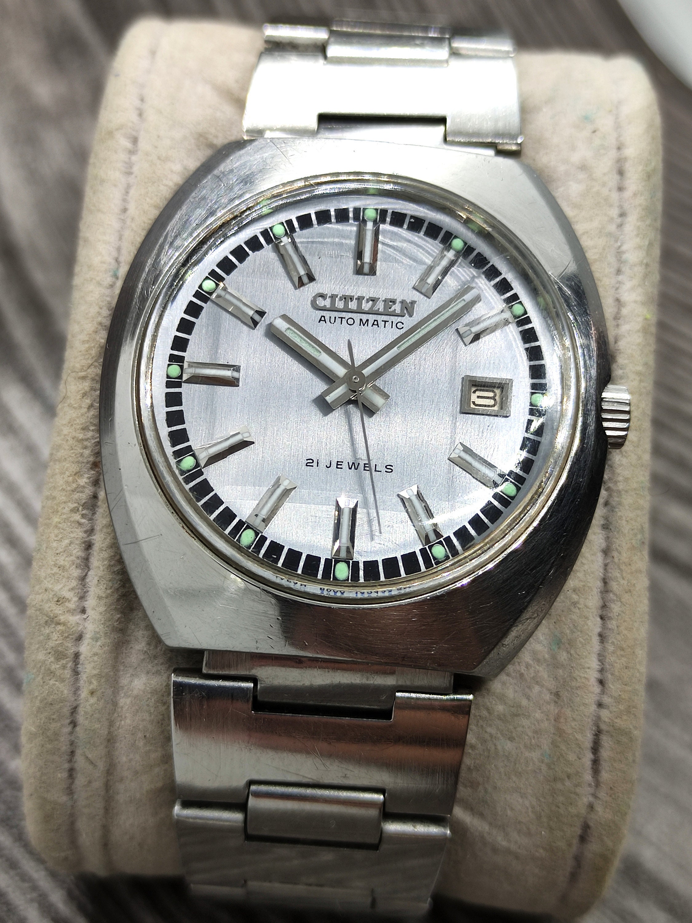 Vintage Citizen Automatic Watch Mens Rare Citizen 4160151 Etsy