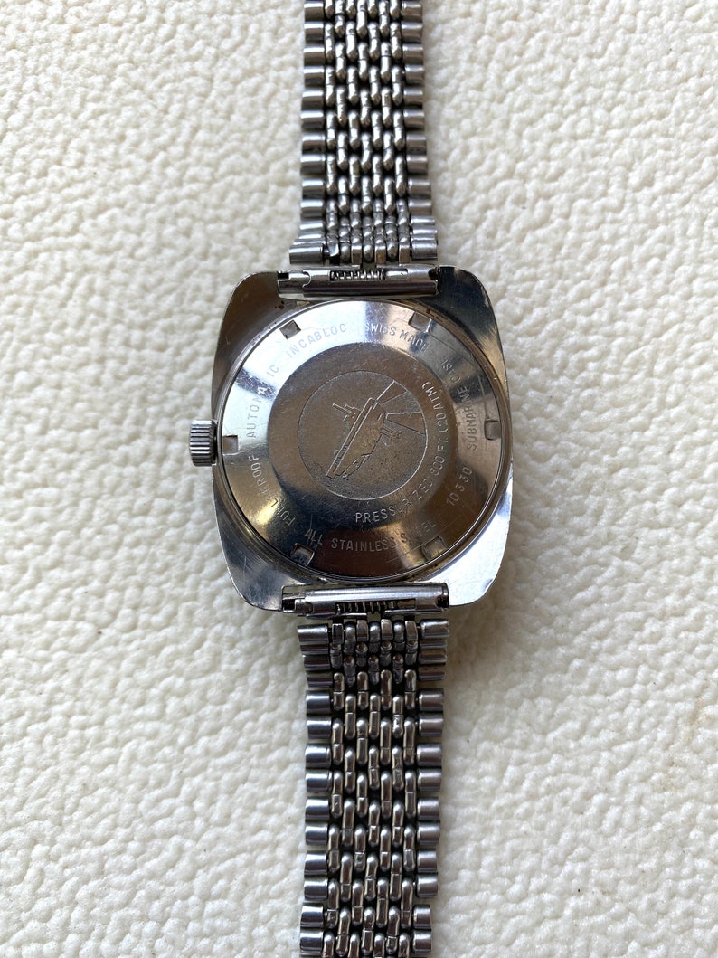 Pryngeps Automatic GMT Skin Diver Watch 25 Rubis Grenadine Etsy