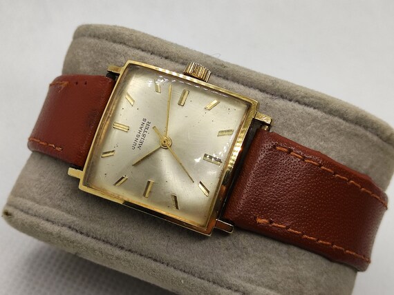 Vintage JUNGHANS MEISTER Square Horloge Heren Handmatige | Etsy België