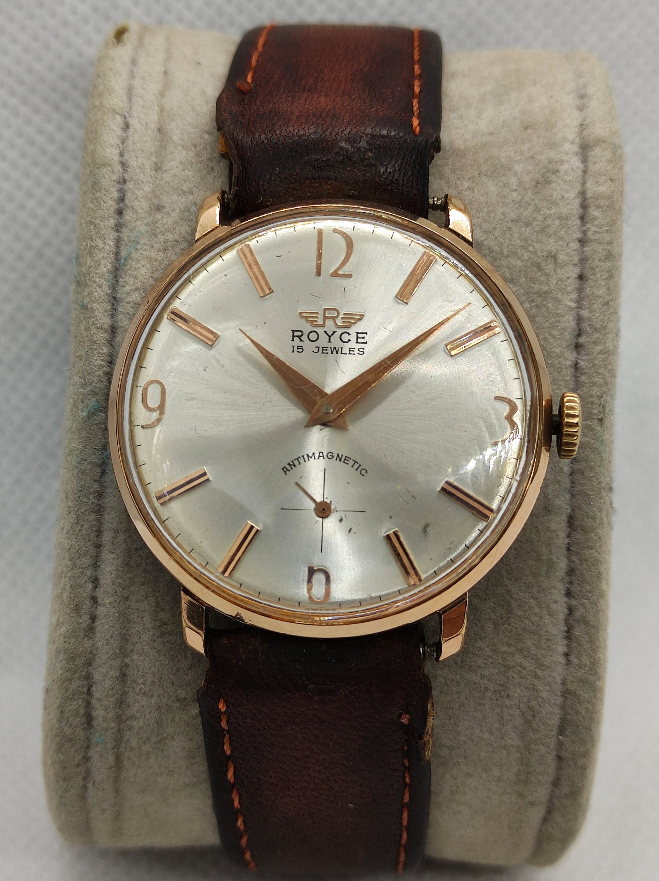 Vintage Royce Reloj Para Hombre 15 Joyas Cuerda a Mano Suizo | Etsy México