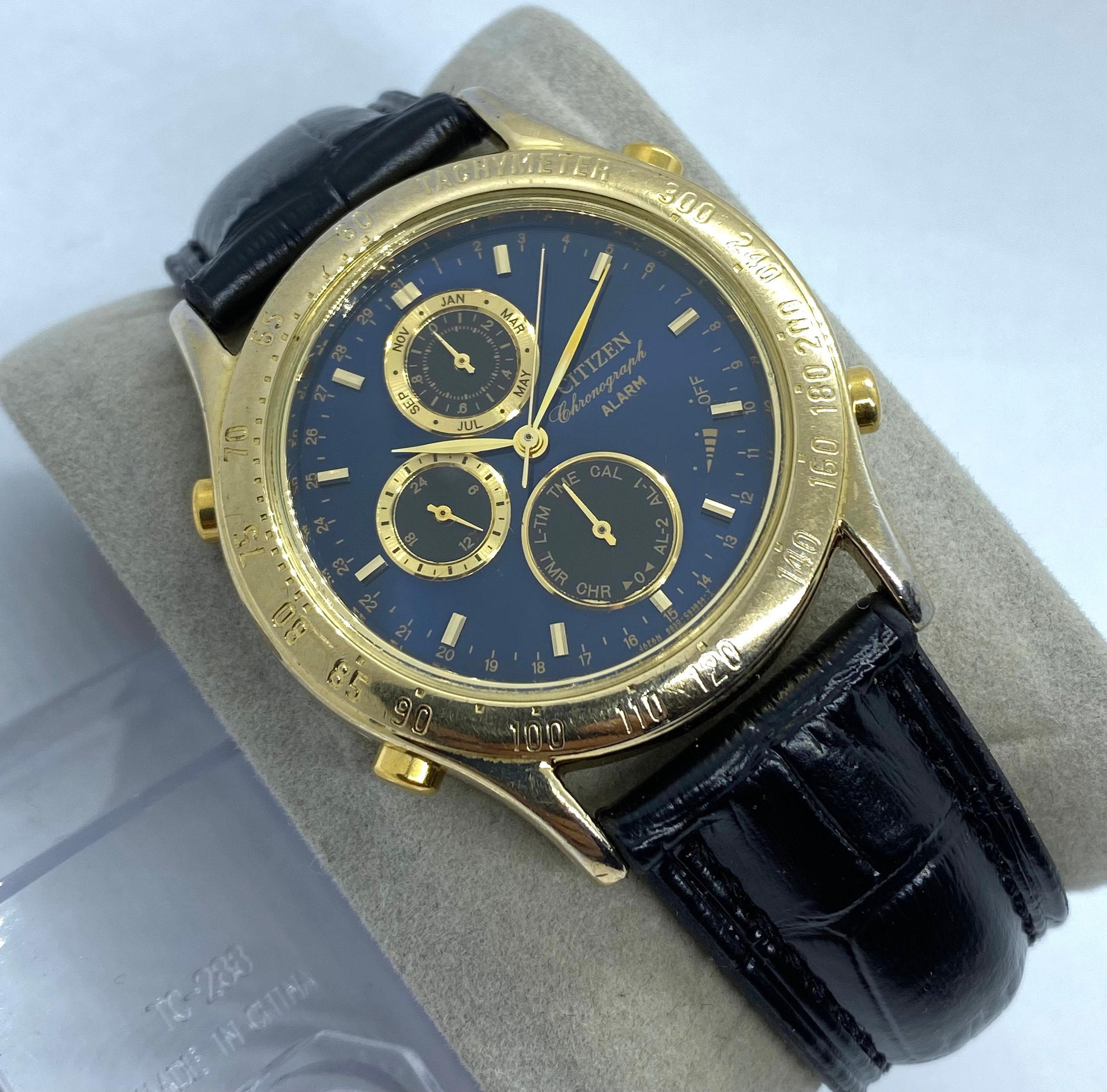 Citizen chronograph alarm sale