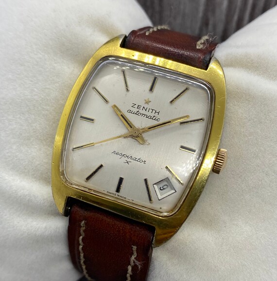 zenith automatic gold watch