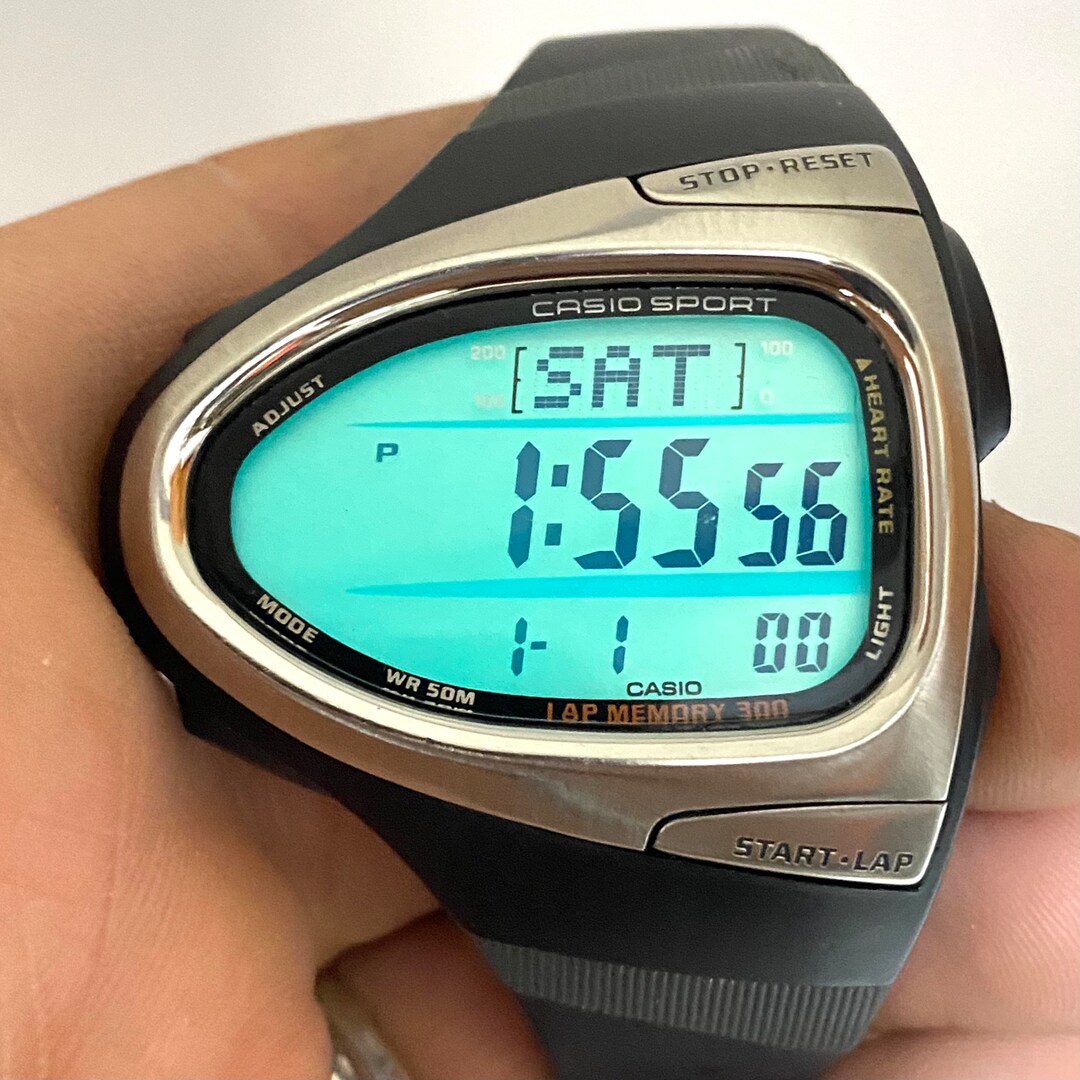 Casio Phys Spot Unisex Digital Watch. Casio 2981CHR200 Alarm Etsy