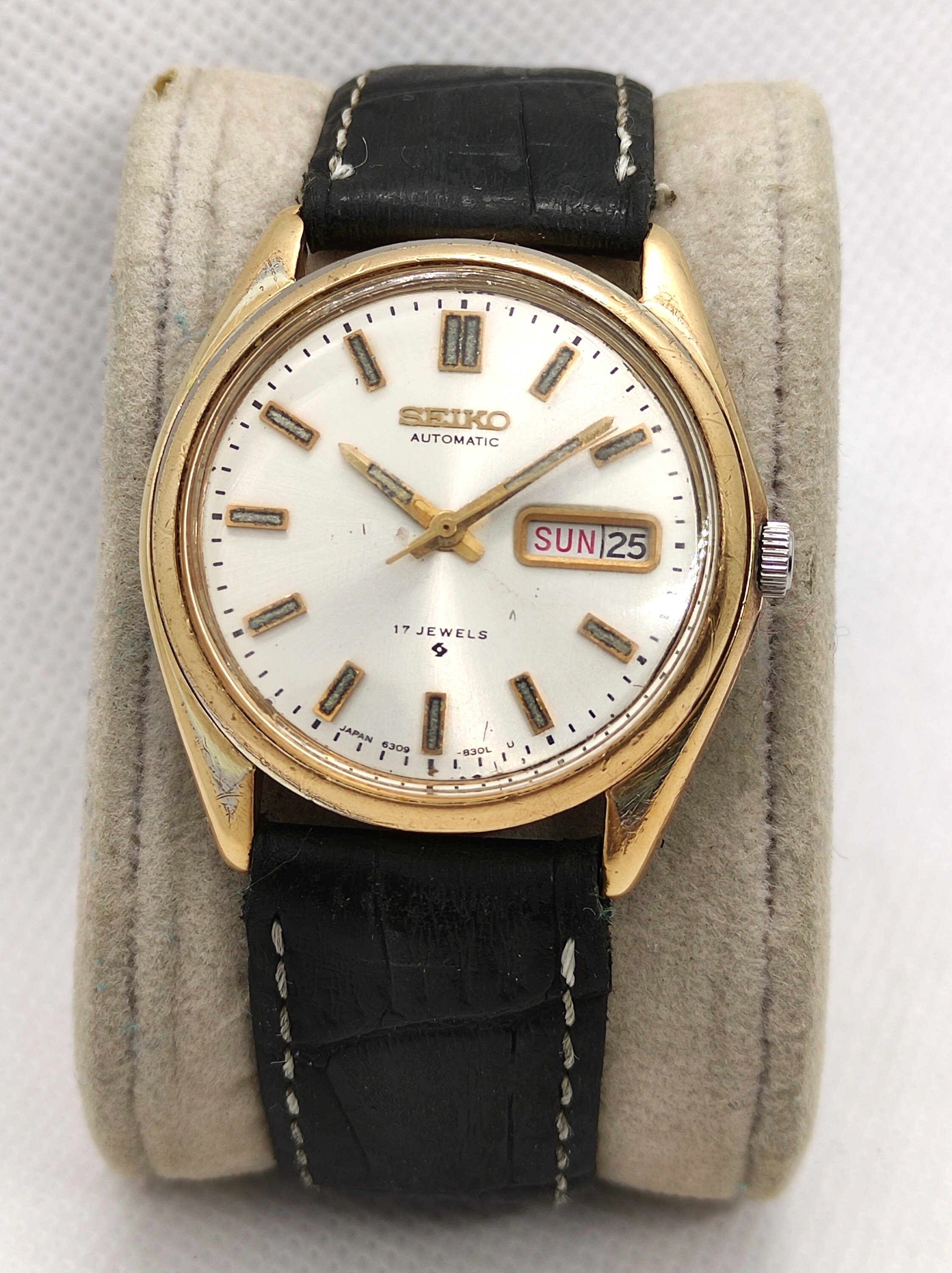 Vintage Seiko 6309-8020 17 Jewels Gold Stainless Steel - Etsy Singapore