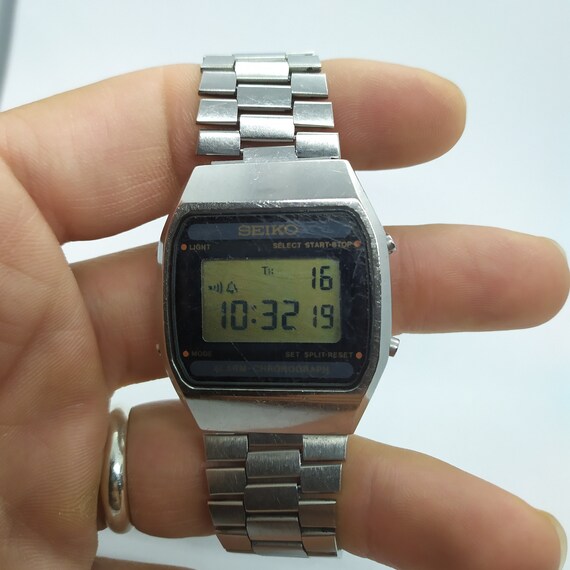 Vintage Seiko Digital Watch Men's A914-5010 Alarm | Etsy