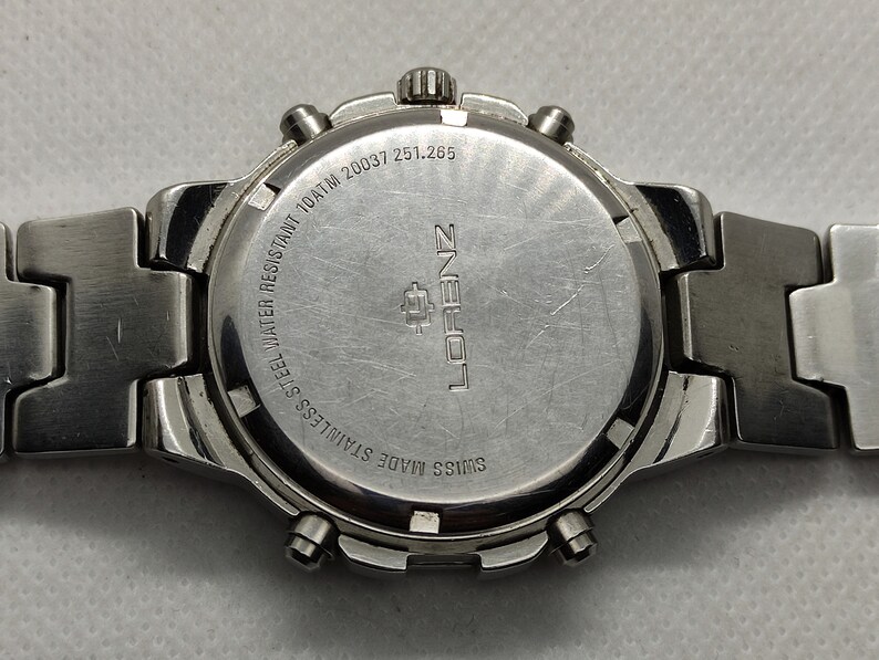 Lorenz Chronograph Rare Watch Mens Swiss ETA 251.265 Analog Etsy
