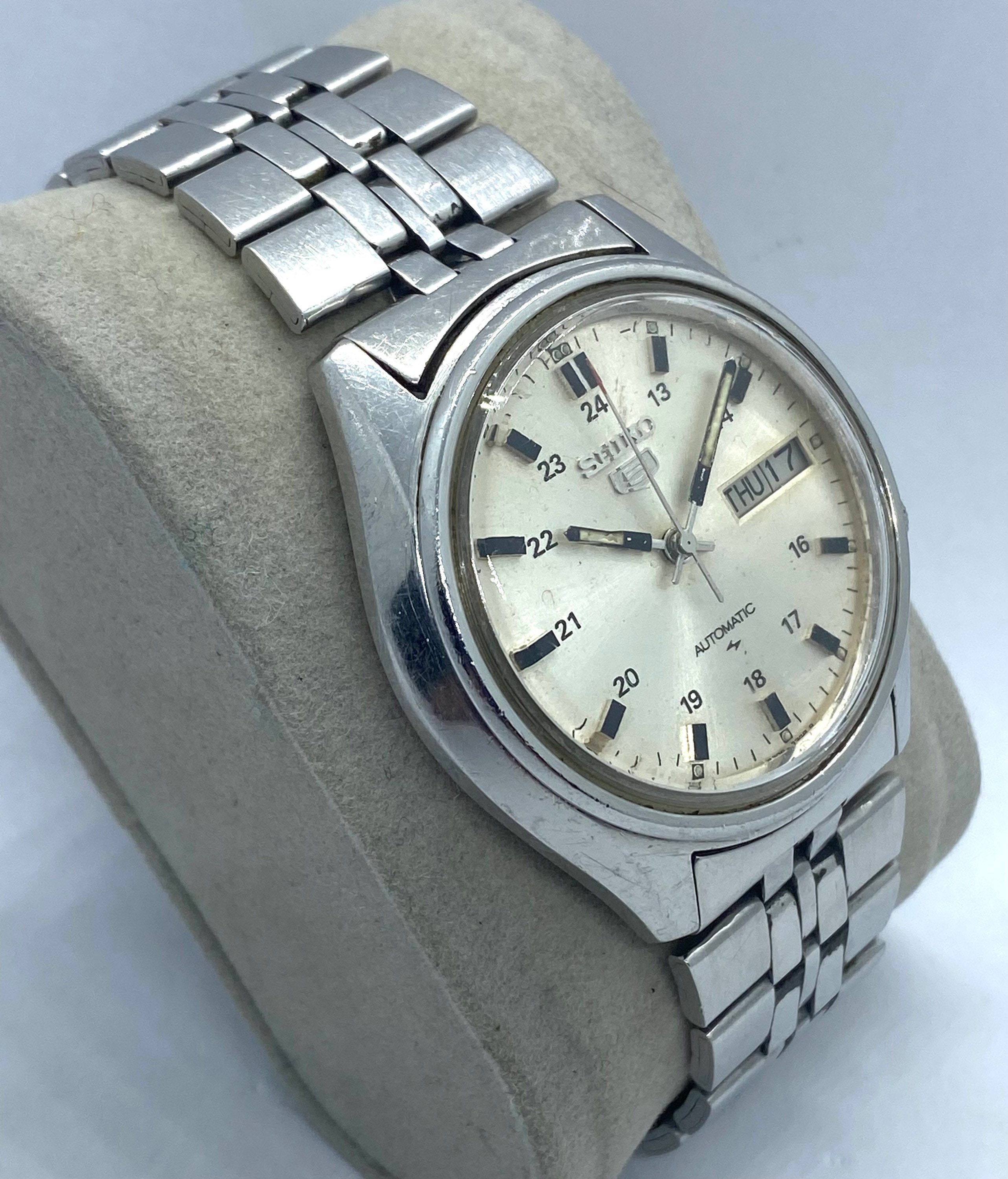 Seiko 5 Automatikuhr Herren Vintage Seiko 7009-4040 Tag-Datum - Etsy  Österreich