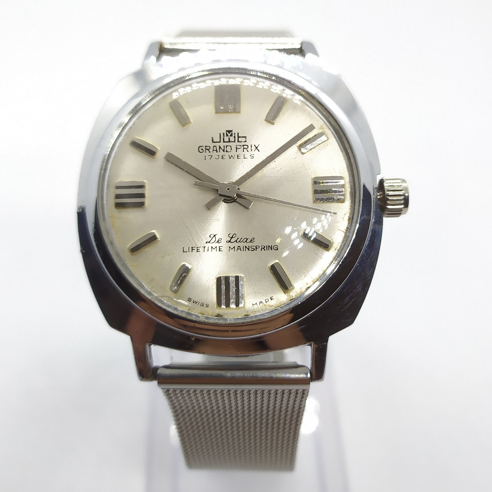 JWB Watch Grand Prix 17 Jewels De Luxe Lifetime Mainspring | Etsy