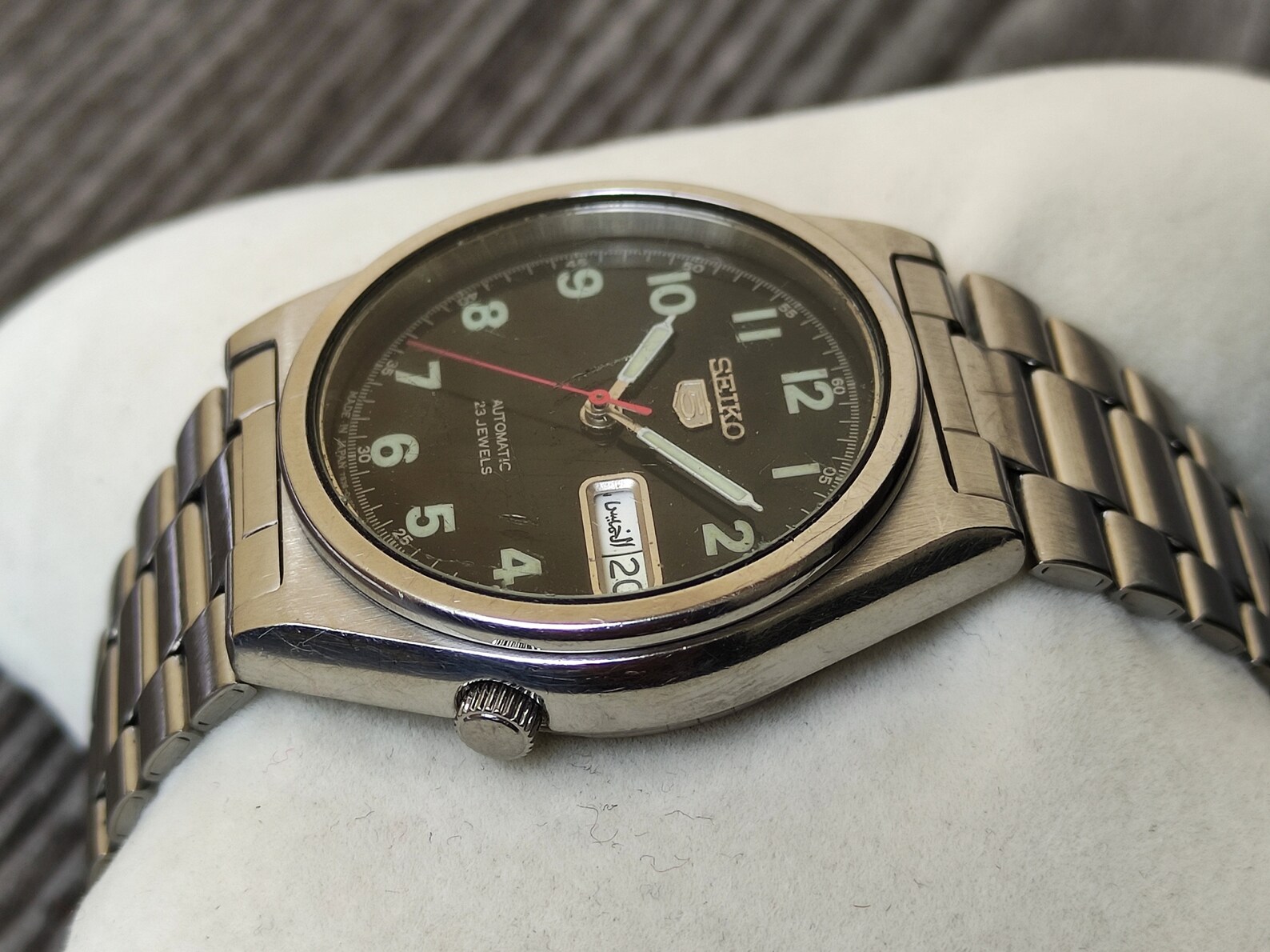 Vintage Seiko 5 Automatic 23 Jewels Seiko 7S368180 Number Etsy