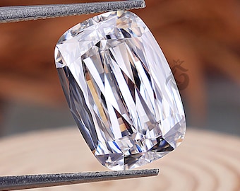 Criss-Cut Lab grown Diamonds Engagement Ring,7.33 CT F/VVS2 CVD Diamond For Pendant & Earrings,Fancy Cut Diamond,Anniversary Gift For Women