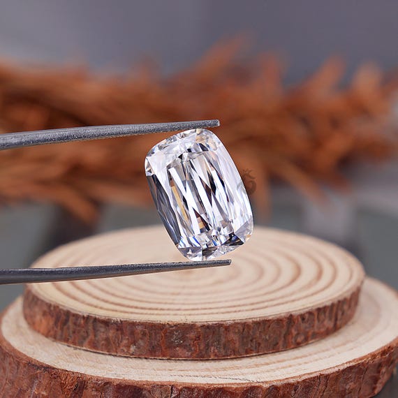 Criss-Cut Lab grown Diamonds Engagement Ring,7.33 CT F/VVS2 CVD Diamond For Pendant & Earrings,Fancy Cut Diamond,Anniversary Gift For Women