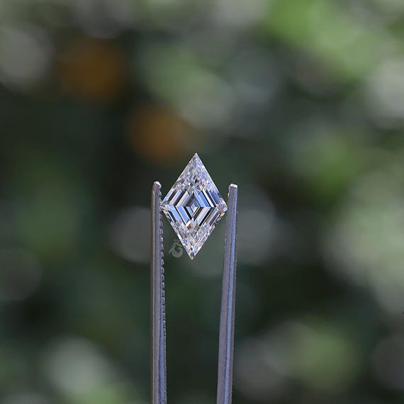 Lozenge Shape 1CT to 5CT Lab Grown Diamond,Kite Elongated Step Cut Diamond,Loose Lab Diamond,Minimalist Jewelry Stone,Unique Shape Diamond