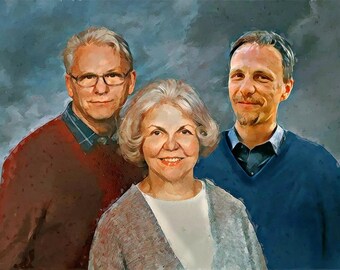 Digital Portrait Editing Service (Custom Artwork)