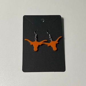 Texas Longhorn Earrings