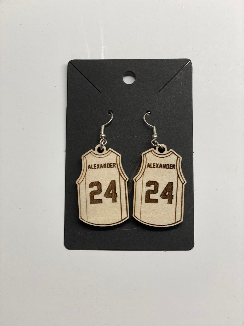 Custom Basketball Earrings Etsy