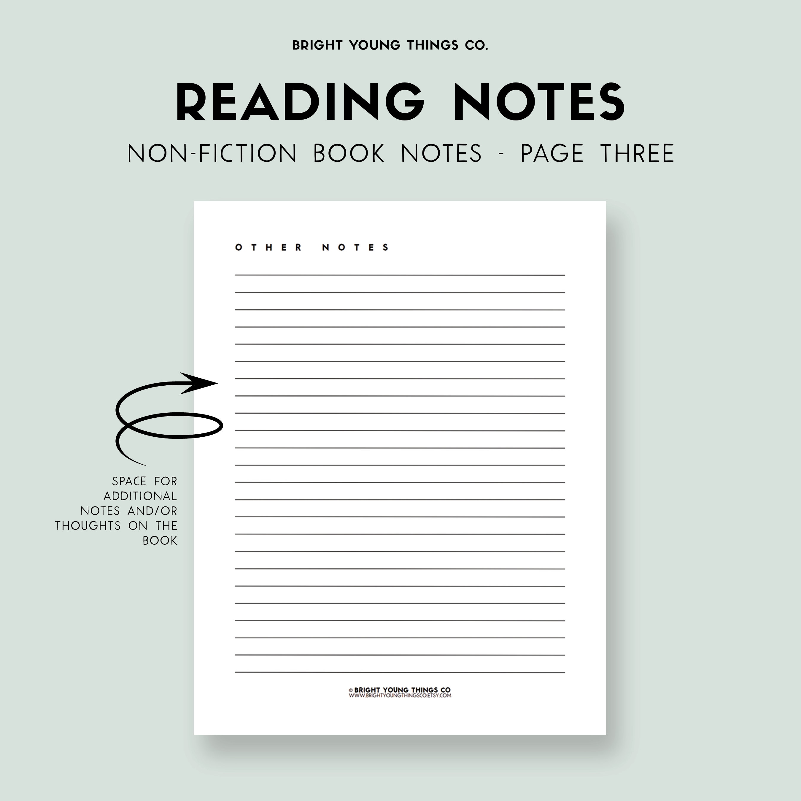 Reading Notes Template Book Notes Printable Reading Log Printable Reading Notes Template Book Notes Printable Reading Log Printable