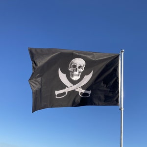 Pirate Skull/Swords 2 Banners & Flags