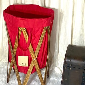 Cesta de lavandería contemporánea | Etsy