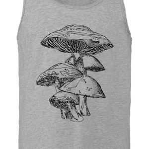 Pilze Tank Top - Unisex - Herren Tank - Pilze Shirt - Mykologe - Pilze - Nahrungssuche - Pilze Kleidung - Unisex Shirt - Lose Tank