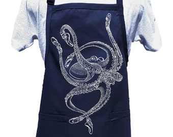 Ballet Octopus Apron with Pockets