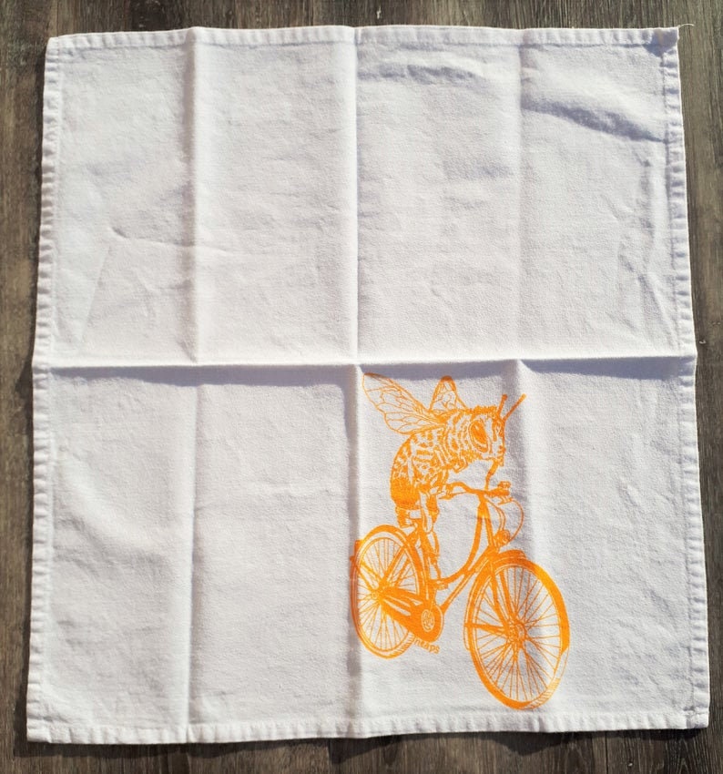 Cloth Napkins Set of 8 Multi Color Screen Printed Animal Etsy Canada